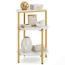 3-Tier Round End Table for Small Space and Bedroom Room