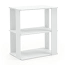 3-Tier Stackable Shoe Rack Set of 2 - White