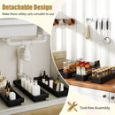 3-Tier Slim Rolling Storage Cart 2-Pack Mobile Bathroom Organizer with Wheels