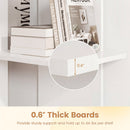 3 Tier Wooden Bookshelf with Anti-Tipping Kit
