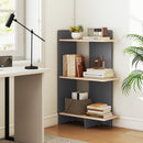 3 Tier Wooden Bookshelf with Anti-Tipping Kit