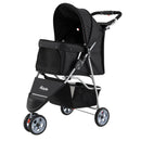 3 Wheel Pet Stroller for Small Dogs Cats up to 33 LBS