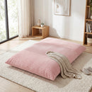 3-in-1 Convertible Bean Bag Chair with Corduroy Fabric