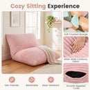 3-in-1 Convertible Bean Bag Chair with Corduroy Fabric