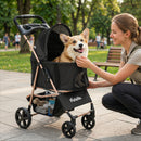 3-in-1 Foldable Pet Stroller for Small to Medium Dogs