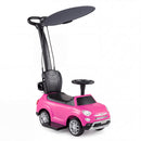 3-in-1 Toddler Ride On Push Car with Canopy and Parent Handle