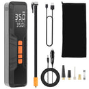 150PSI Portable Tire Inflator Cordless Digital Air Compressor Compact Air Pump with 5 Inflation Modes 3 Light Modes Emergency Power Bank