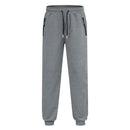 Mens Sporty Long Pants Casual Zip-cuff Sweatpants