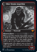 Volatile Arsonist // Dire-Strain Anarchist (DBL-448) - Innistrad: Double Feature: (Double Faced Transform)