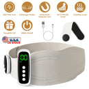 EMS Lower Back Massager Heating Pad Cordless Heating Pad for Back Belly Waist with Remote Magnetic Host 8 Modes 19 Intensity Levels 3 Heating Levels