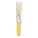 14KT Yellow Gold Diamond Channel Band Ring (1 cttw, H-I Color, SI2-I1 Clarity)