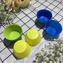 Nonstick Reusable Silicone Cupcake Liners 12 Pieces