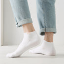 Solid Color Mens Cotton Socks