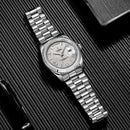 Men's Automatic Stainless Steel Sapphire Calendar Watch