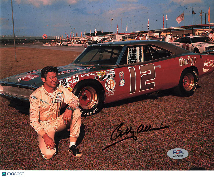 Bobby Allison Signed photo PSA NASCAR