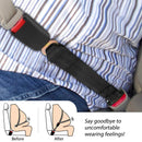 2Pcs Car Seat Belt Extender 14.37in Buckle Tongue Webbing Extension Safety Belt Auto Belt Clip Lengthening