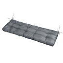 Bench Seat Cushion For Indoor Outdoor Furniture Non Slip Long Chair Cushion with Ties Strap Waterproof Swing Cushion 51.18x19.68IN For Garden Patio Ba
