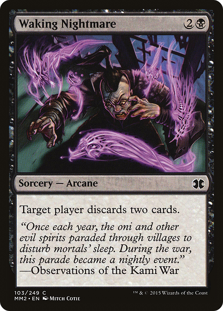 Waking Nightmare (MM2-103) - Modern Masters 2015
