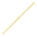 14K Yellow Gold Paperclip Bracelet (2.5mm)