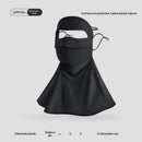 Summer Cycling Full-Face Sun-Protective Mask And Hat Combo