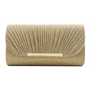 Women's Hardware Edge Party Pattern Fine Pink Clutch