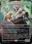 Ajani, Nacatl Pariah (Borderless) (Textured Foil) (MH3-468) - Modern Horizons 3 (Borderless) Foil