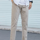 Men's Pure Cotton Casual Loose Straight Pants Summer