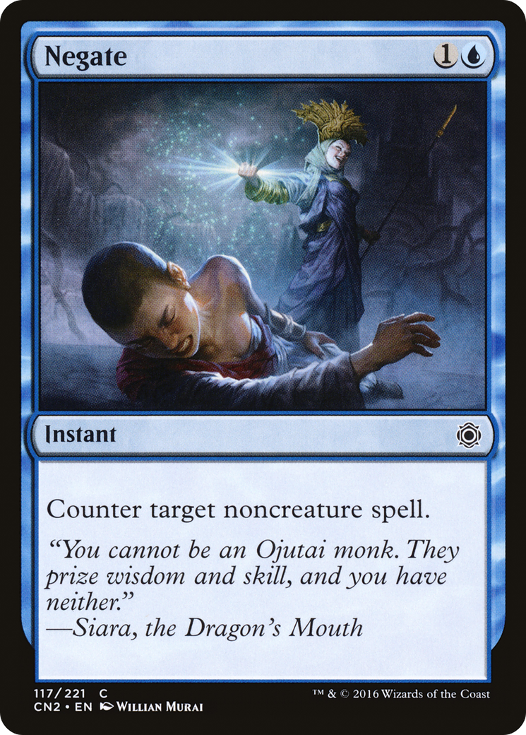 Negate (CN2-117) - Conspiracy: Take the Crown Foil