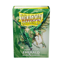 Dragon Shield: Japanese Size 60ct Sleeves - Emerald (Matte)