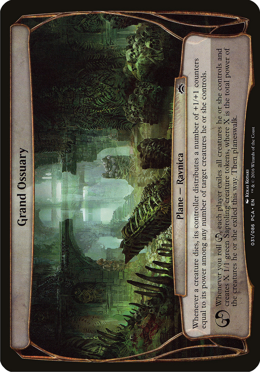Grand Ossuary (OVER-031) - Planechase Anthology Planes