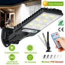 Solar Wall Light Outdoor 30 COB Beads PIR Motion Sensor Remote Control Wireless Lamps IP65 Waterproof Lighting For Garage Front Door Garden Pathway