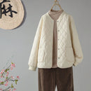 Women's Fashion Solid-Color Short Loose Padded Jacket