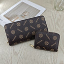 Simple And Stylish Single-zip Multi-cardholder Coin Purse
