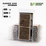 Gamers Grass Tufts: Burned Tufts 6mm- Small