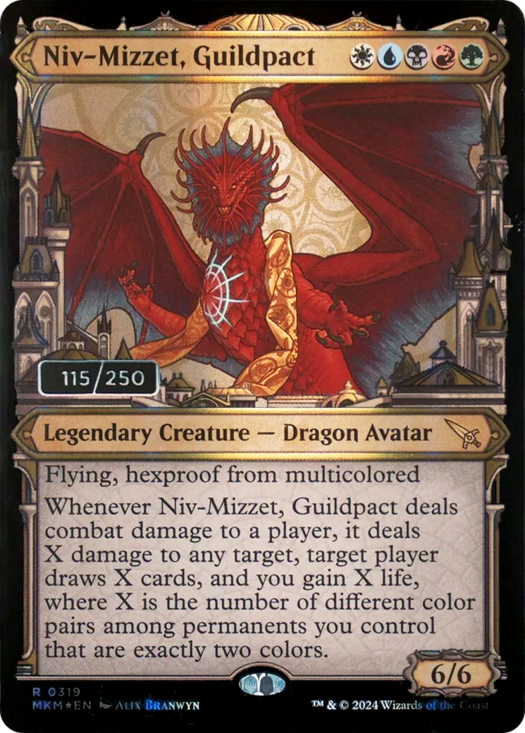 Niv-Mizzet, Guildpact (MKM-319) - Murders at Karlov Manor Foil