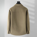 Trench Coat Shirt-style Wool Overcoatnon-cashmere