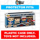 Pop Protector for 4 Pack Stranger Things Nancy, Robin, Eddie & Dustin Funko Pop
