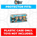Pop Protector for 4 Pack The Dapper Dans Funko Pop