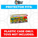 Pop Protector for 4 Pack TMNT The Last Ronin Funko Pop