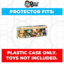 Pop Protector for 4 Pack My Hero Academia Flocked Funko Pop