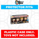 Pop Protector for 4 Pack Queen Radio Gaga Funko Pop