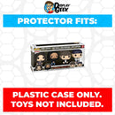 Pop Protector for 4 Pack Soundgarden Chris, Kim, Ben & Matt Funko Pop