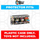 Pop Protector for 4 Pack Cowboy Bebop Spike, Jet, Faye, Ed & Ein Funko Pop