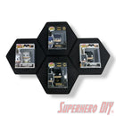 4-CELL Honeycomb Wall Display for Bitty Pops | Organize Bitty Pops for easy display!
