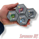 4-CELL Honeycomb Wall Display for Bitty Pops | Organize Bitty Pops for easy display!