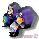 4-CELL Honeycomb Wall Display for Disney Doorables