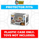 Pop Protector for 4 inch Funko Pop Jurassic World - Atrociraptor Red BAM #1217