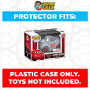 Pop Protector for 4 inch Funko Pop Cars - Lightning McQueen Red #128