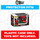 Pop Protector for 4 inch Funko Pop Sexy Deadpool Lounging Rainbow #320
