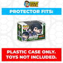 Pop Protector for 4 inch Funko Pop Sasuke Uchiha Soccer #2339 Box
